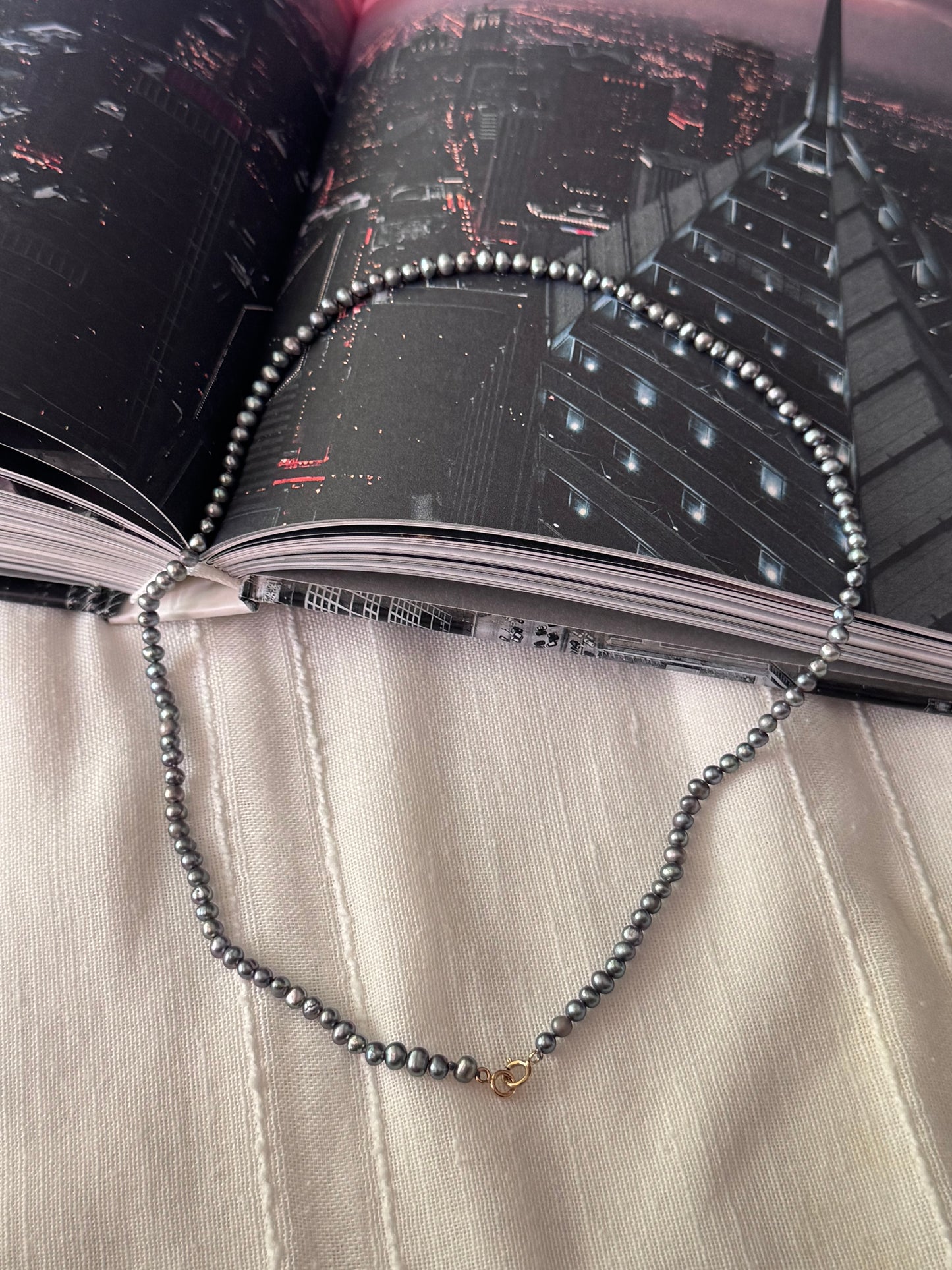 Collar Perlas Tahití