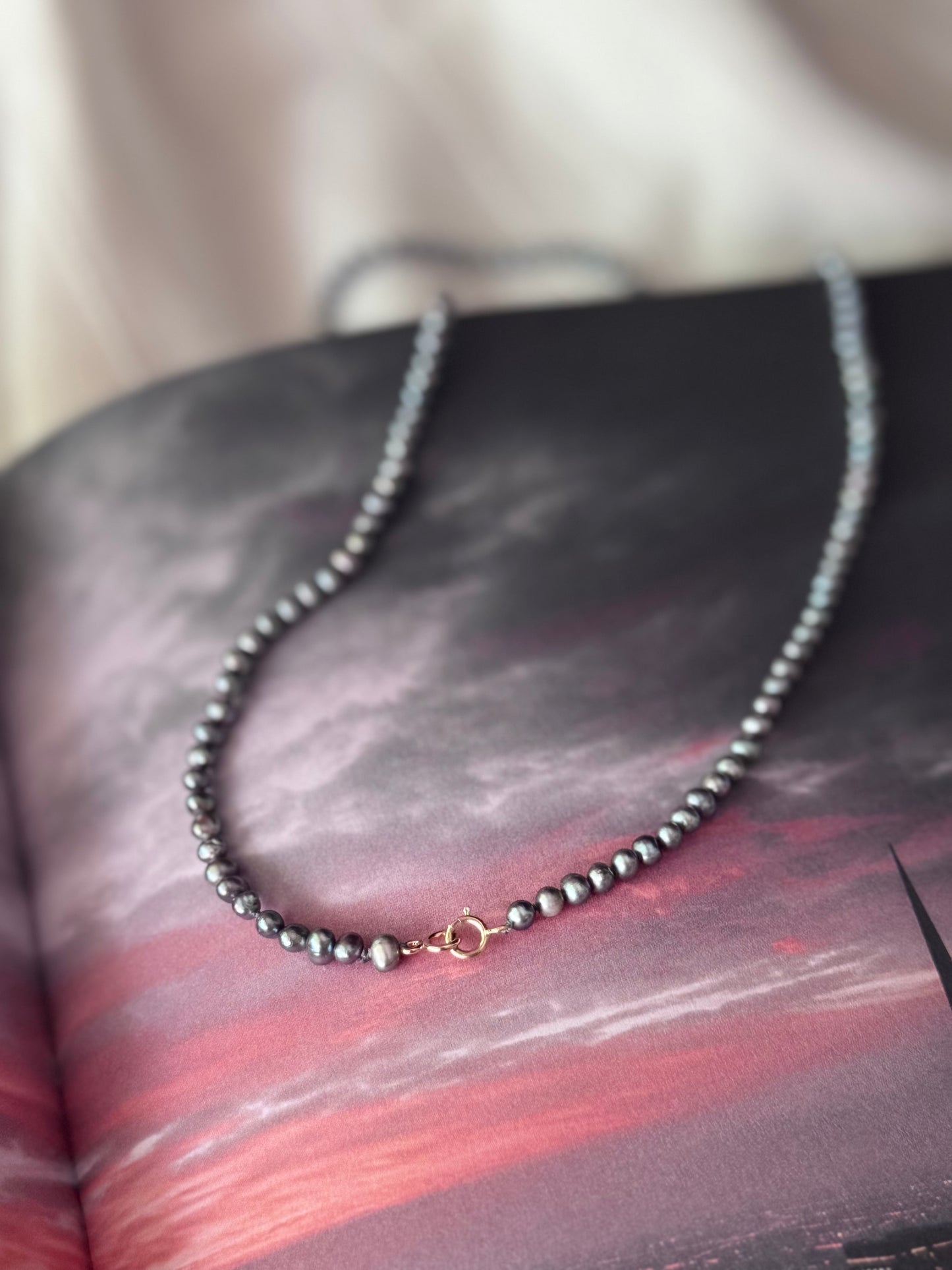 Collar Perlas Tahití