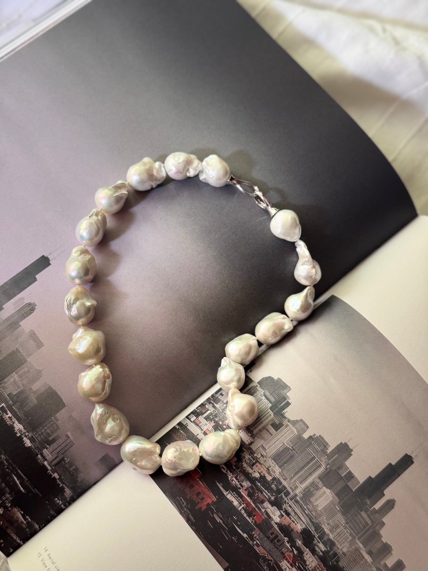 Collar Perlas Barrocas