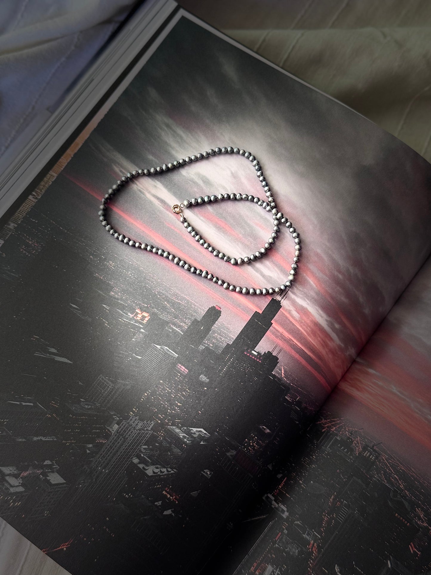 Collar Perlas Tahití