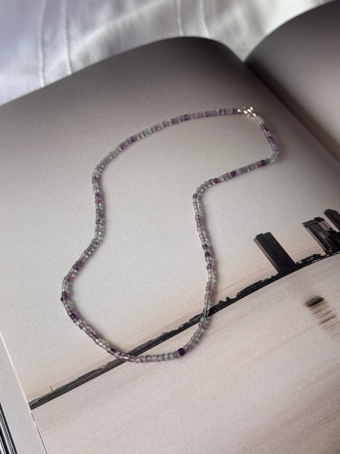 Collar Fluorita Square