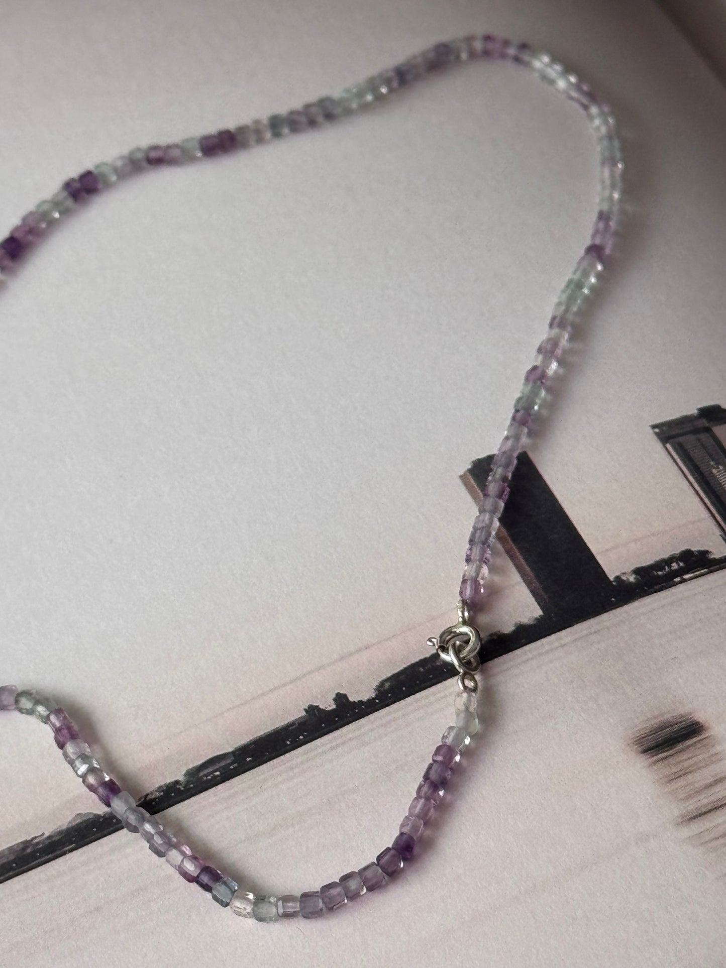 Collar Fluorita Square