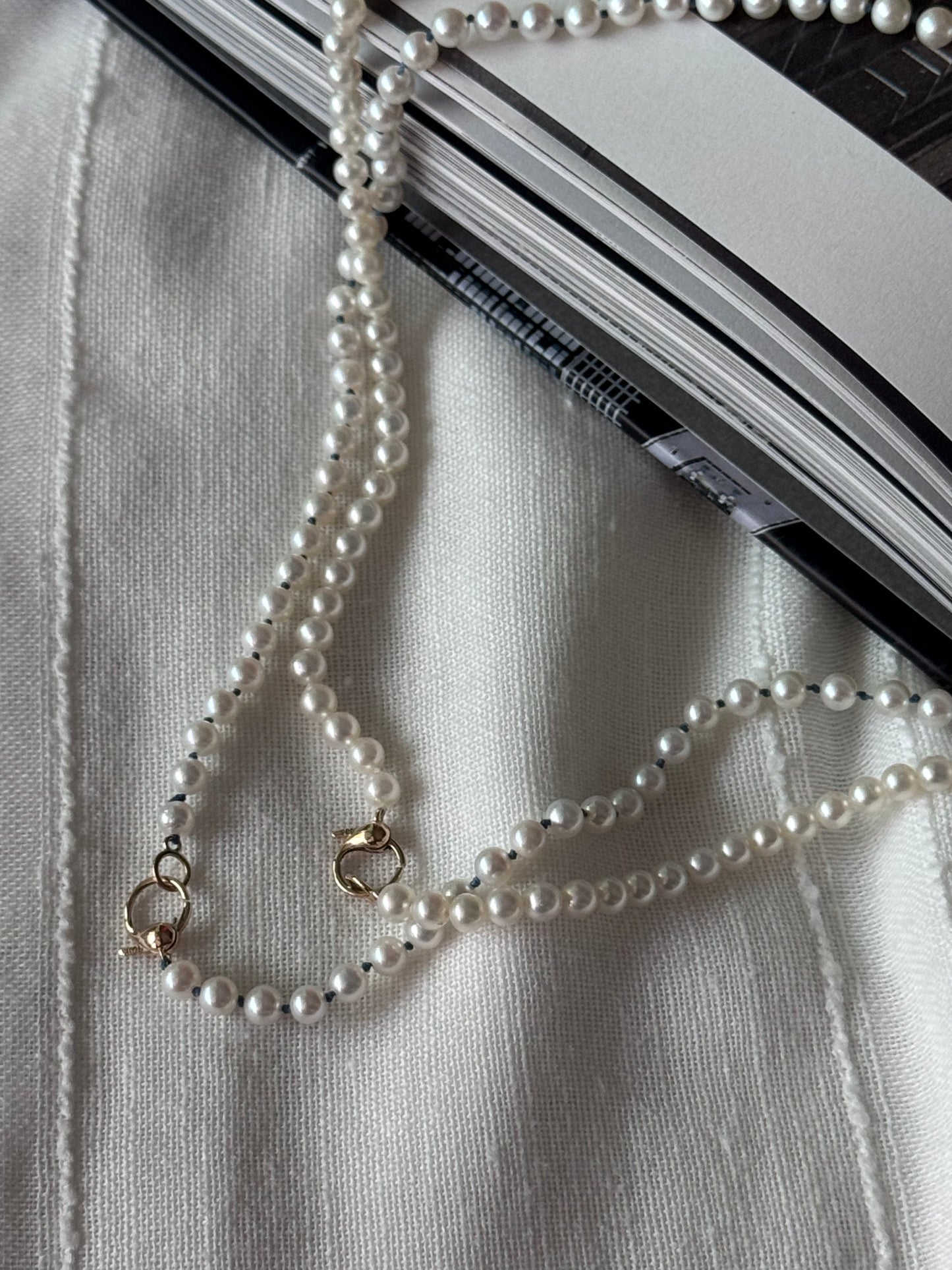 Collar Perlas redondas