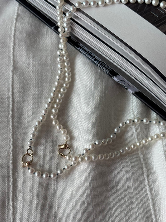 Collar Perlas redondas