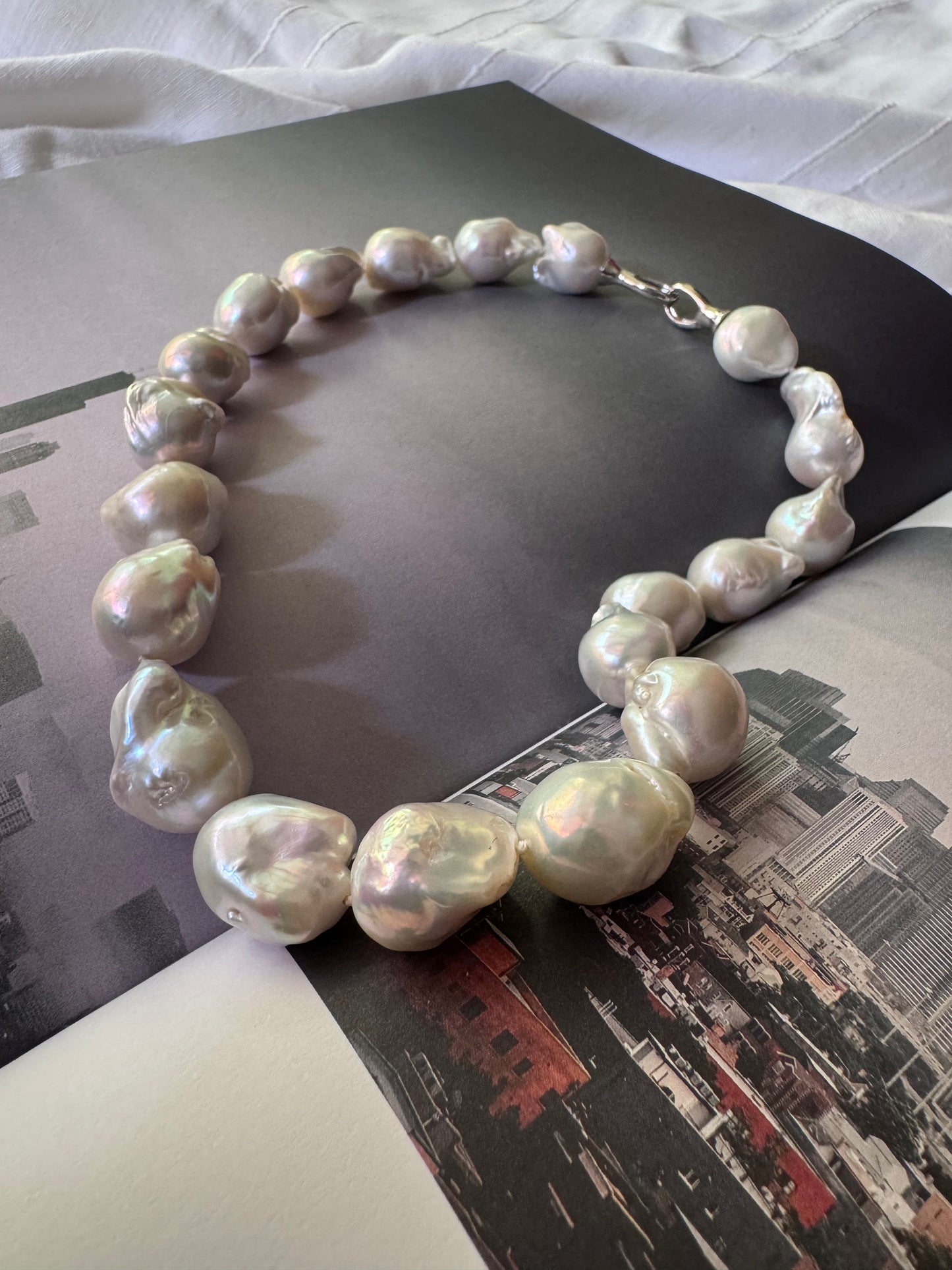 Collar Perlas Barrocas