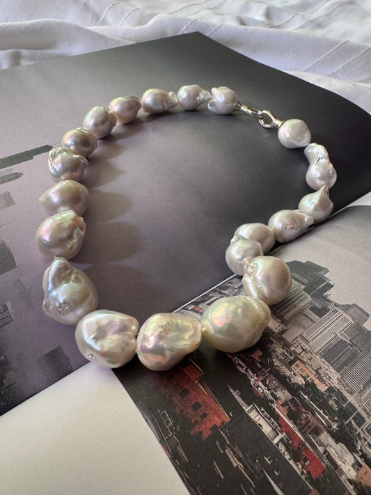 Collar Perlas Barrocas