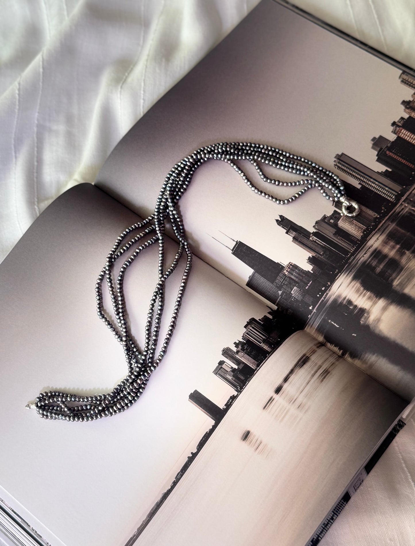 Collar perlas Tahití